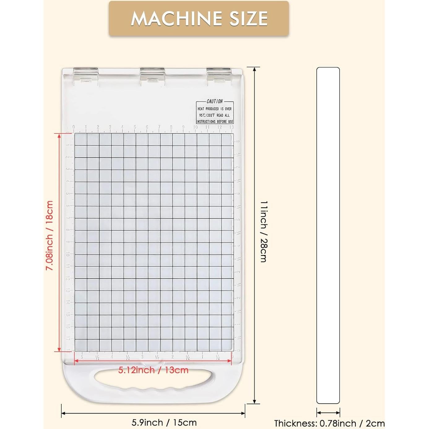 Máquina de Prensa de Foil Caliente Briartw 110V - 9 Piezas