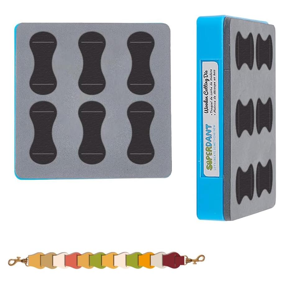 Troqueles de Cuero SUPERDANT para Pulseras 10x10cm