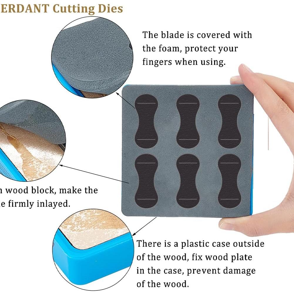 Troqueles de Cuero SUPERDANT para Pulseras 10x10cm