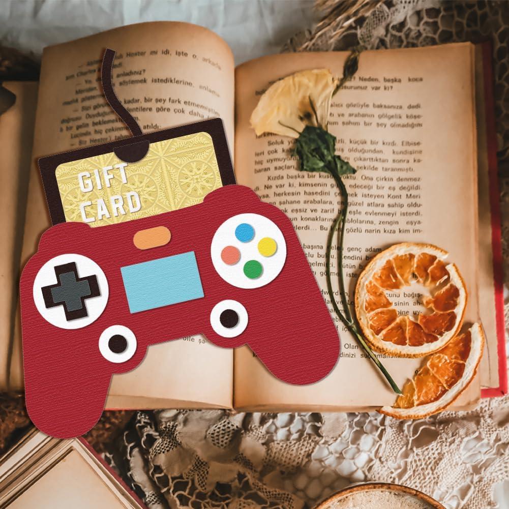 Troqueles para Tarjetas de Regalo GLOBLELAND Consola de Juego