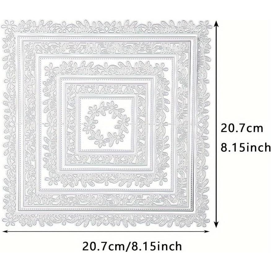 Troquel de Corte de Metal Lapoo para Scrapbooking 20.6 cm