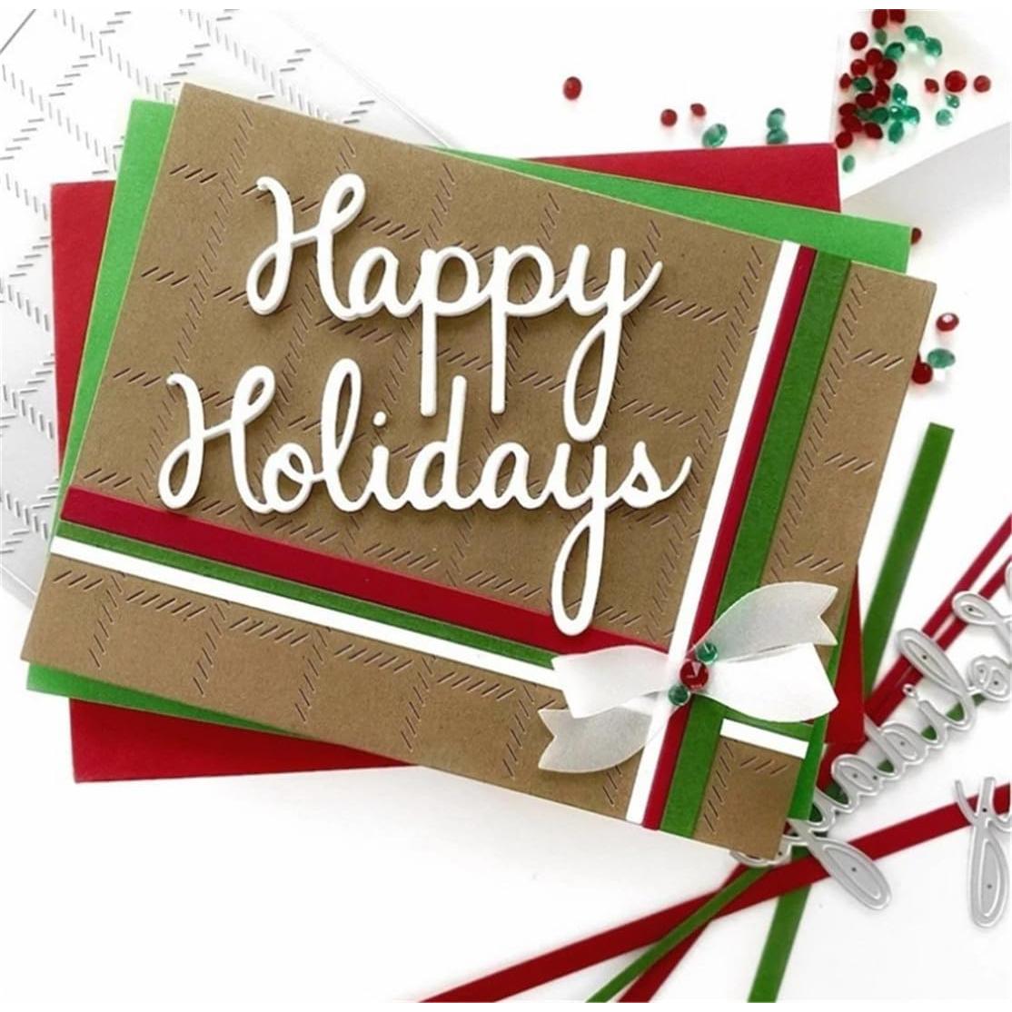 Troqueles de Corte MSCHEFAY para Tarjetas 3D - 21.3x8.9cm