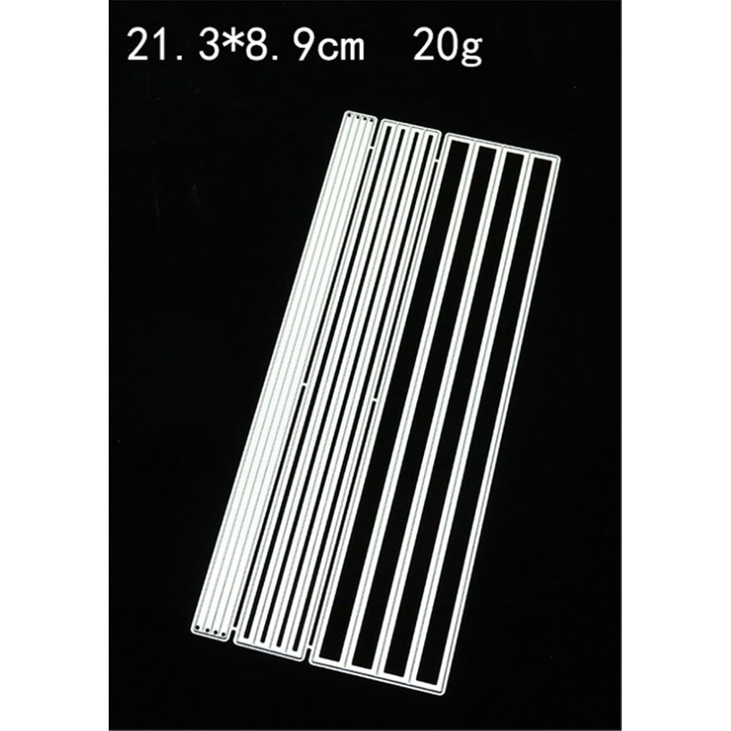 Troqueles de Corte MSCHEFAY para Tarjetas 3D - 21.3x8.9cm