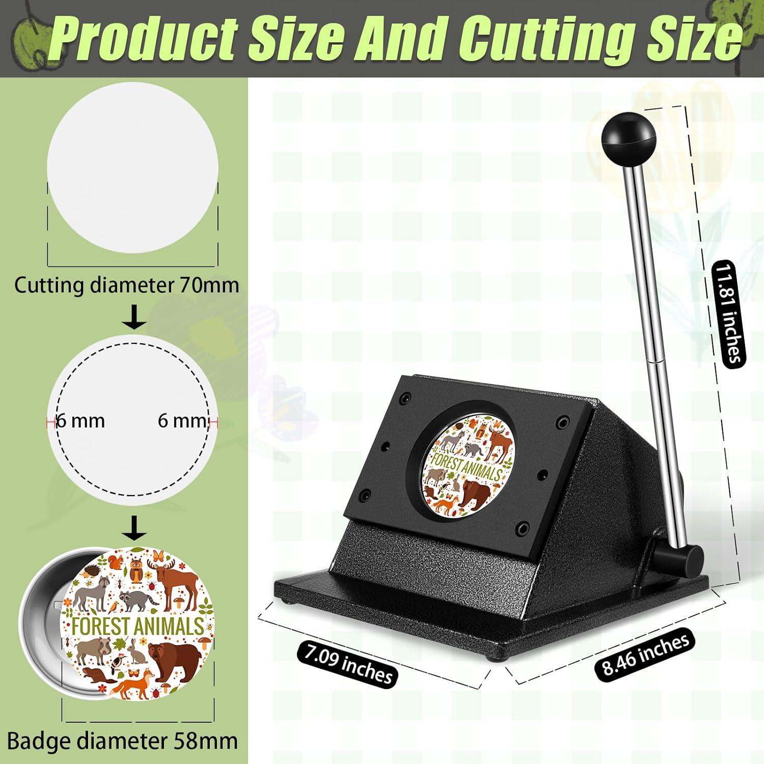 Troqueladora de Papel Manual Engrowtic 58 mm Cortadora de Agujeros