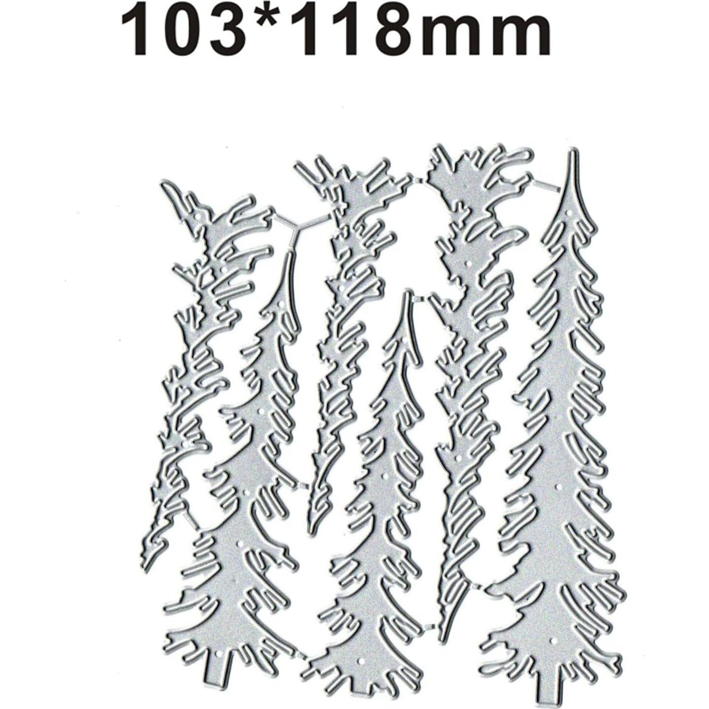 6 Troqueles de Corte de Metal Sznilindm para Scrapbooking DIY