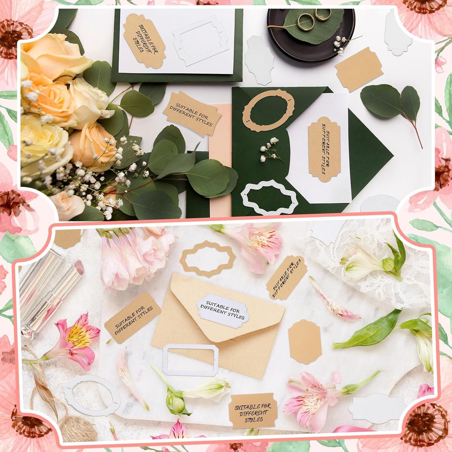 Troqueles de Corte de Metal Jinei 12 Pcs para Scrapbooking