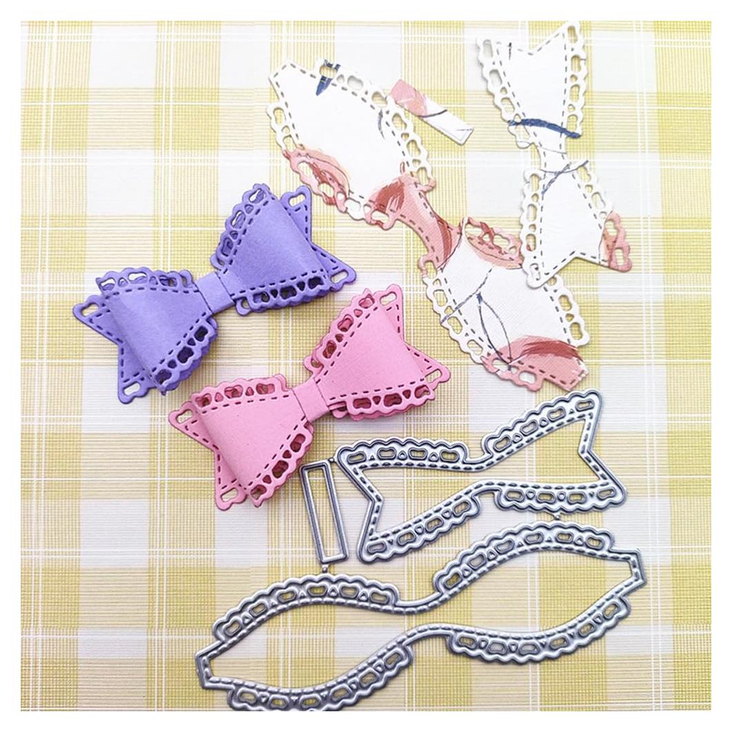 Troqueles de Corte en Metal Pajarita Navideña Kashoer - Scrapbooking