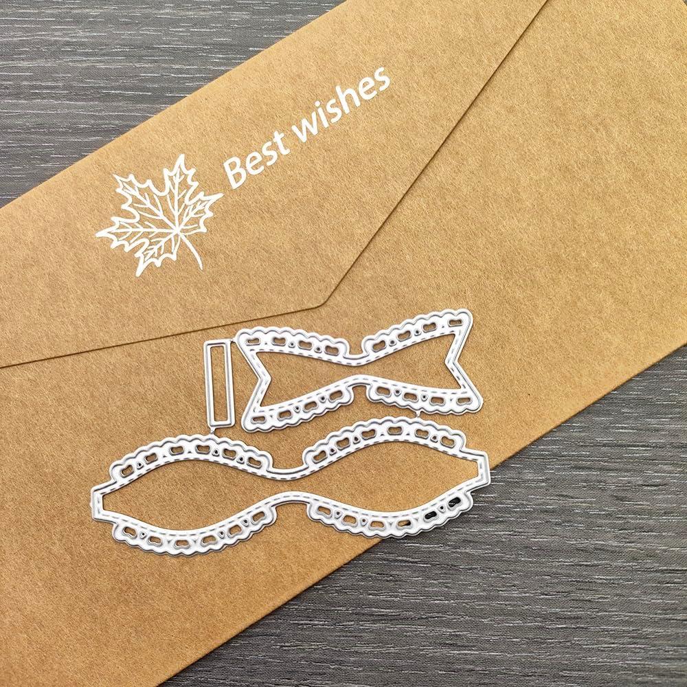 Troqueles de Corte en Metal Pajarita Navideña Kashoer - Scrapbooking