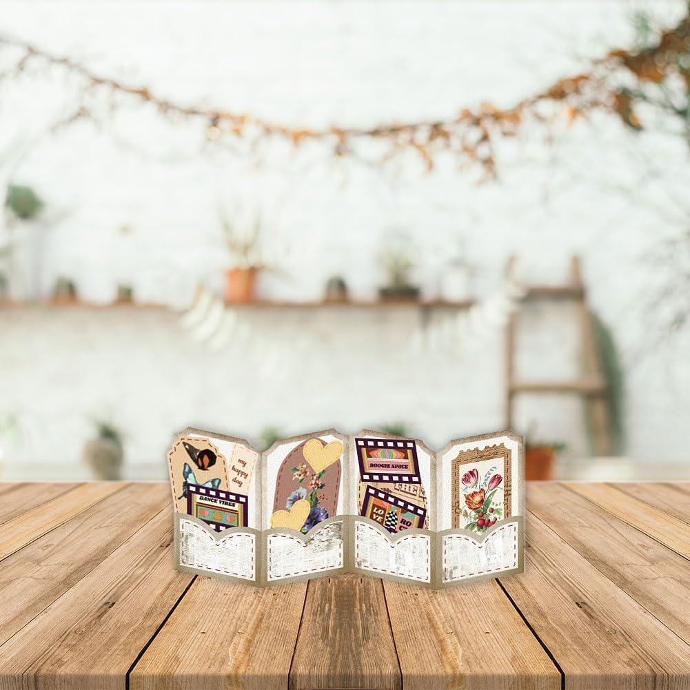 Troqueles de Corte para Tarjeta de Felicitación Plegable DELORIGIN