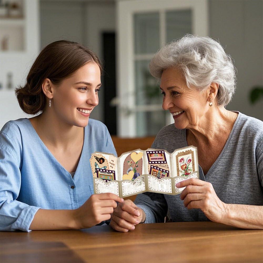 Troqueles de Corte para Tarjeta de Felicitación Plegable DELORIGIN