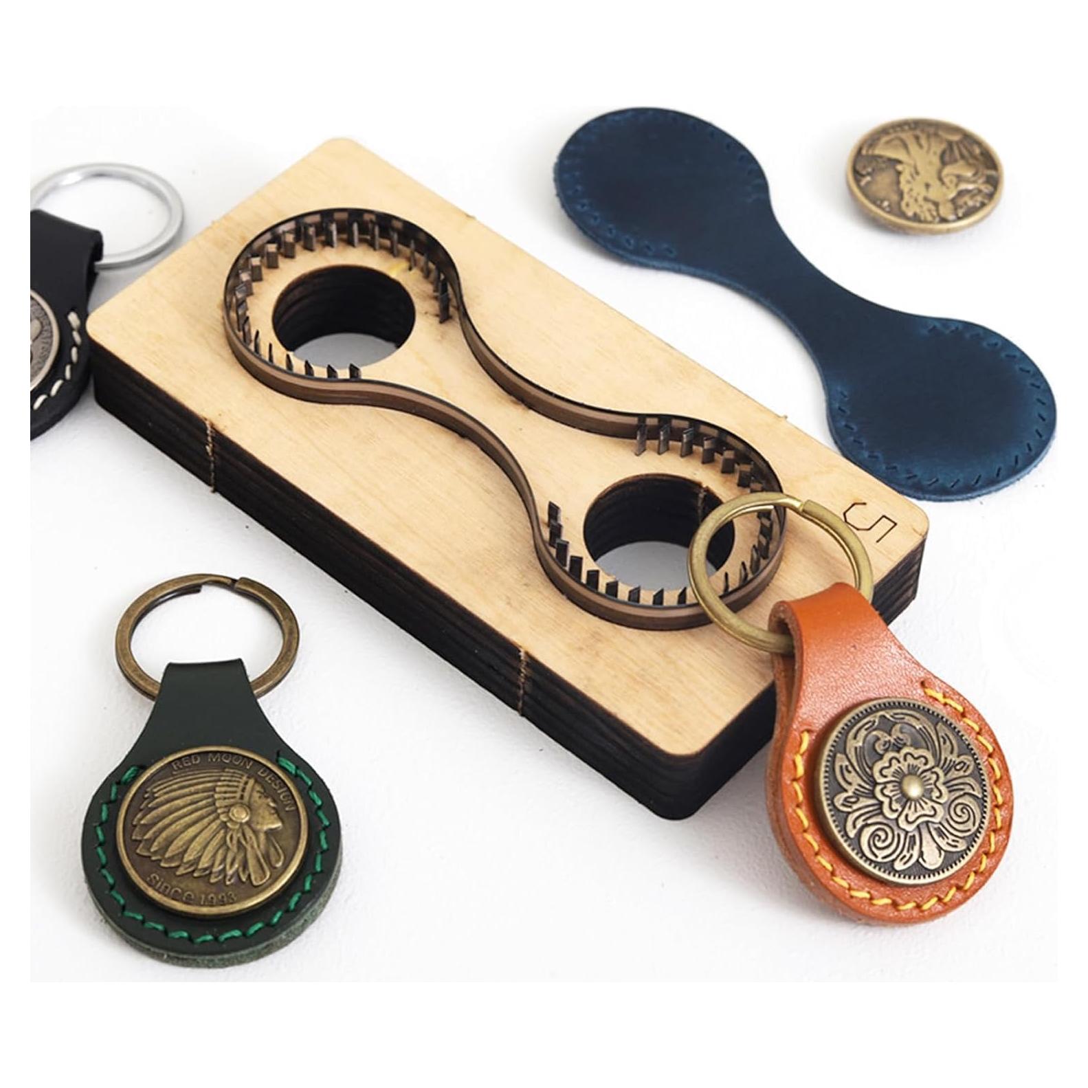 Troquel de Corte de Cuero Arokimi para Llaveros - Estilo 1