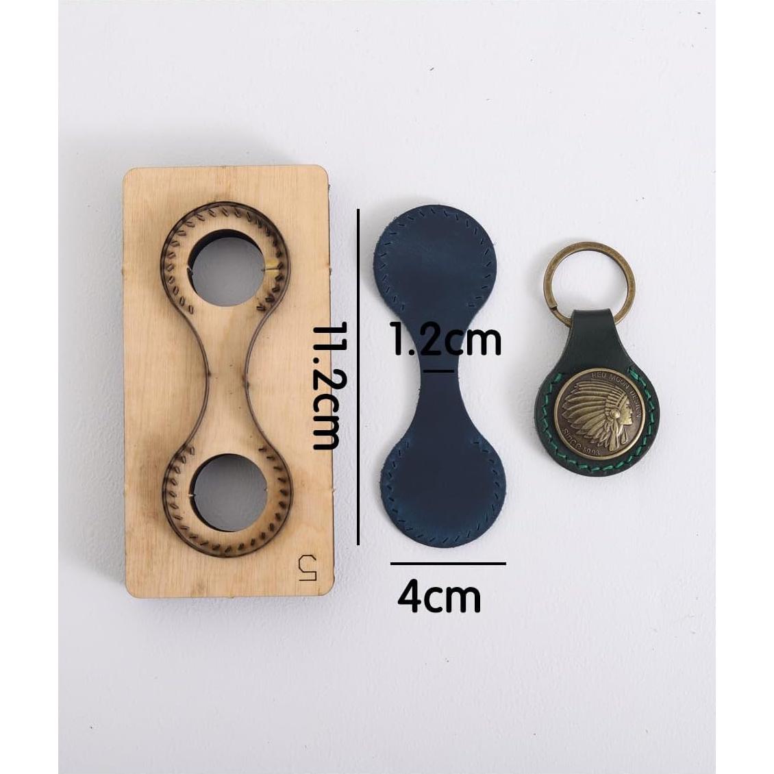 Troquel de Corte de Cuero Arokimi para Llaveros - Estilo 1