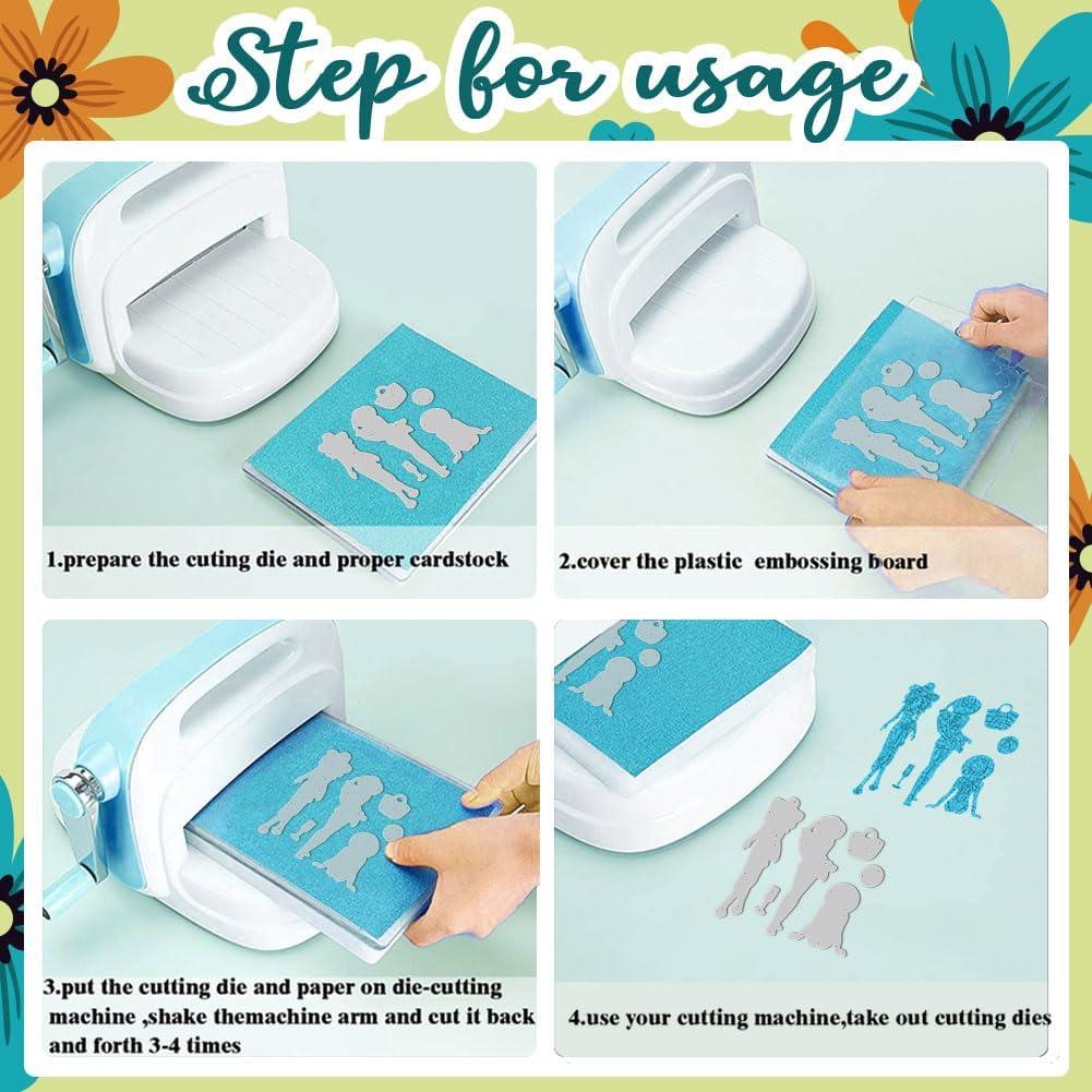 Troqueles de Corte DELORIGIN Dama en la Playa 2 Piezas