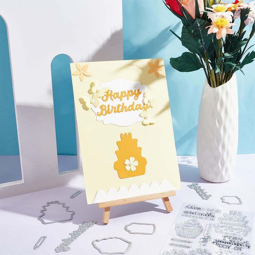 Sello y Troquel INFUNLY Cumpleaños Feliz - Manualidades