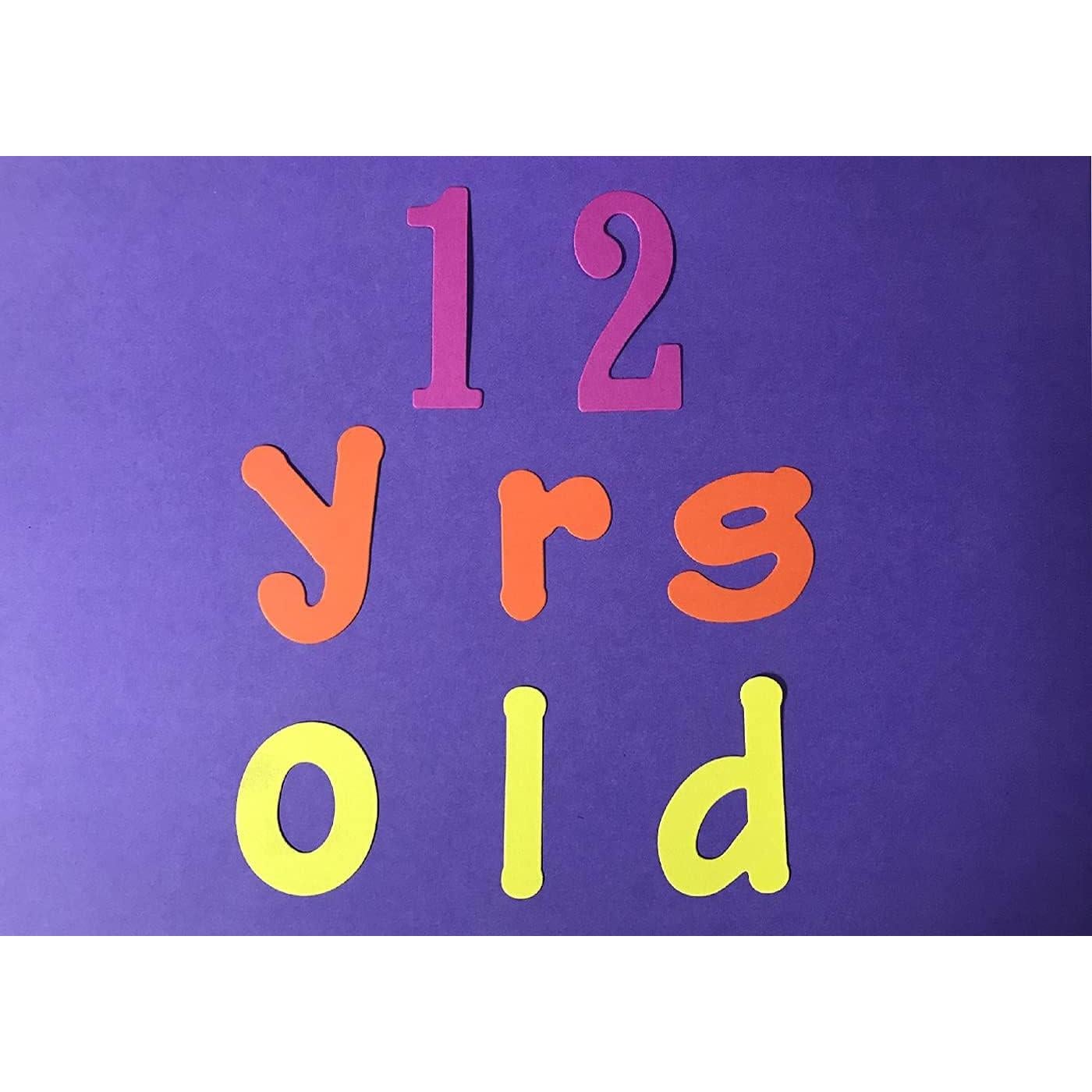 Troqueles de Metal para Scrapbooking AHOMASH Números 0-9 5 cm