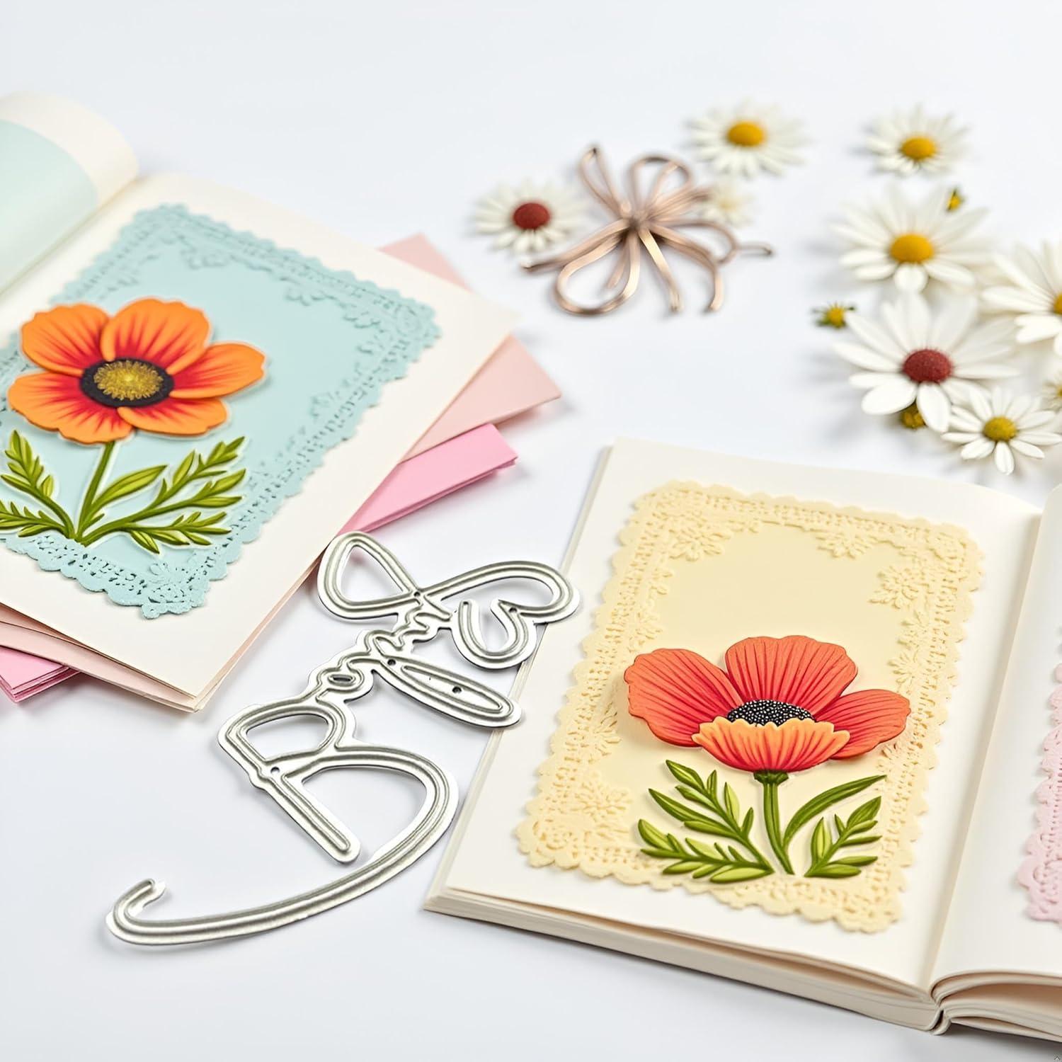 Troqueles de Corte de Metal Galepromot para Manualidades Plumas