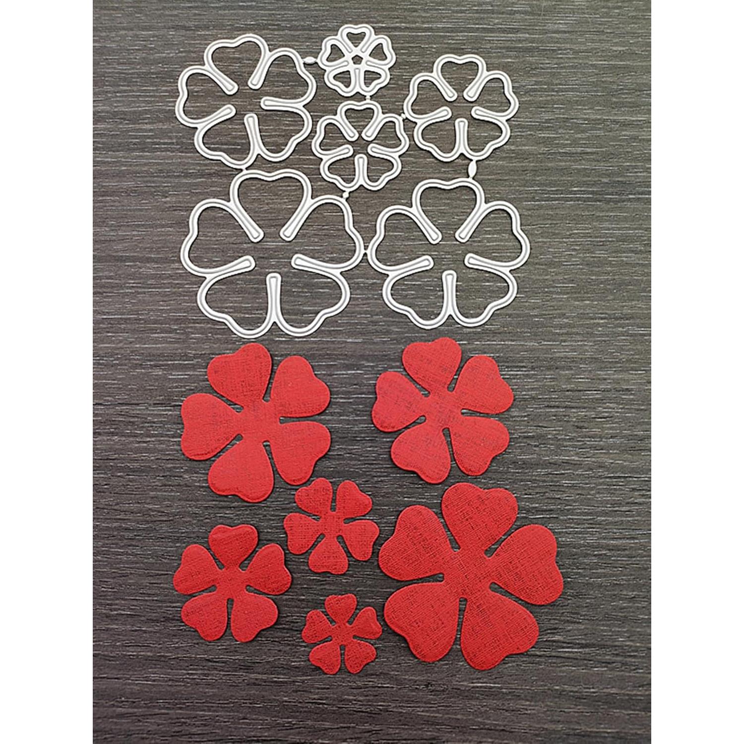 Troqueles de Scrapbooking en Forma de Flor Kashoer - Metal