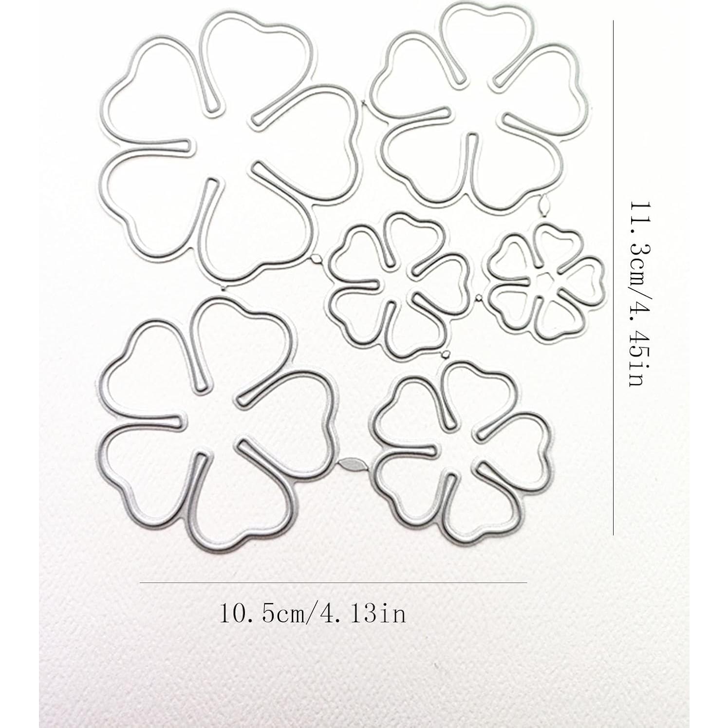 Troqueles de Scrapbooking en Forma de Flor Kashoer - Metal