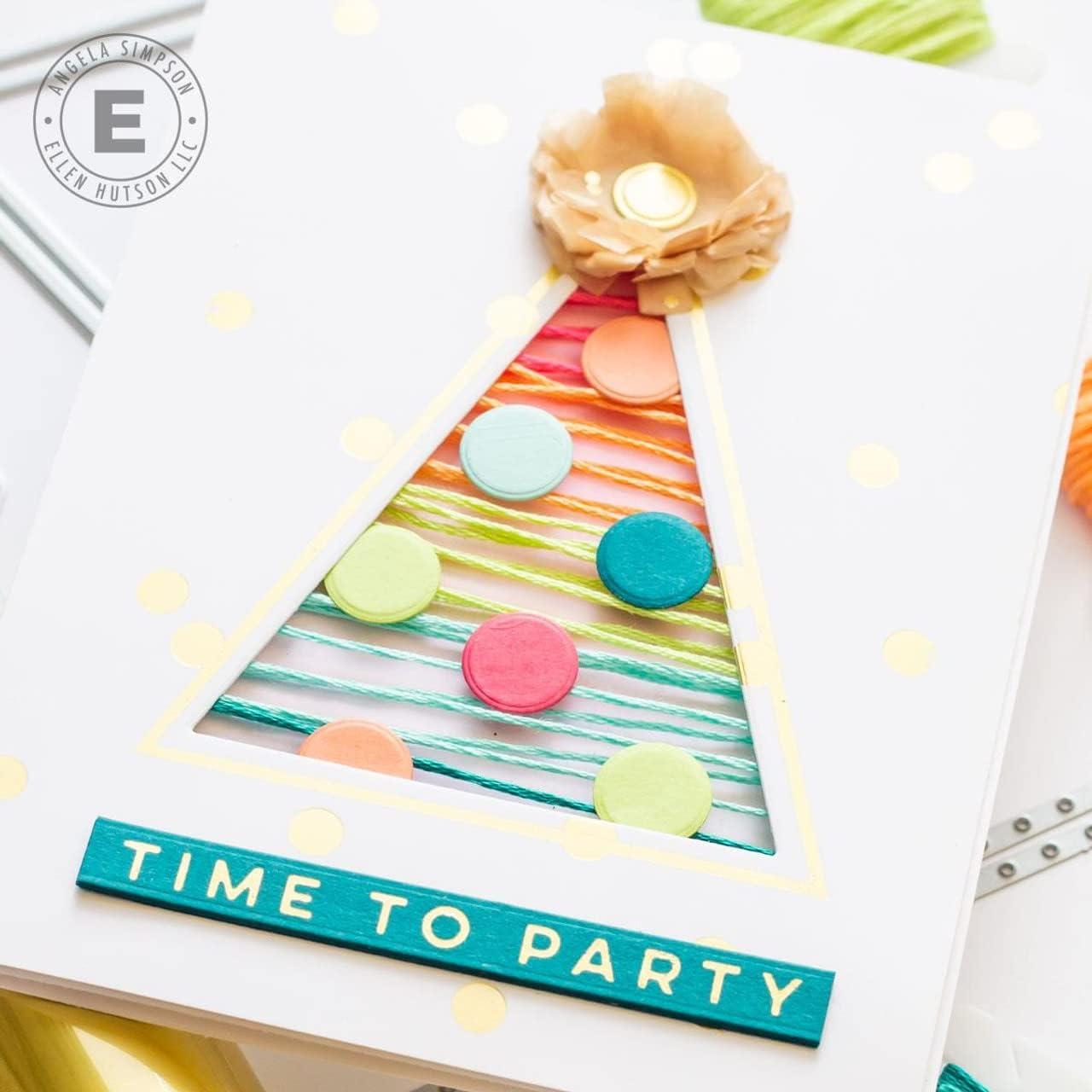 Conjunto de Troqueles de Triángulos Esenciales Ellen Hutson - 15 Piezas