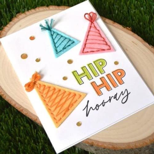 Conjunto de Troqueles de Triángulos Esenciales Ellen Hutson - 15 Piezas