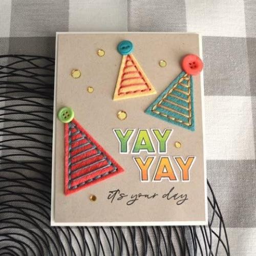 Conjunto de Troqueles de Triángulos Esenciales Ellen Hutson - 15 Piezas