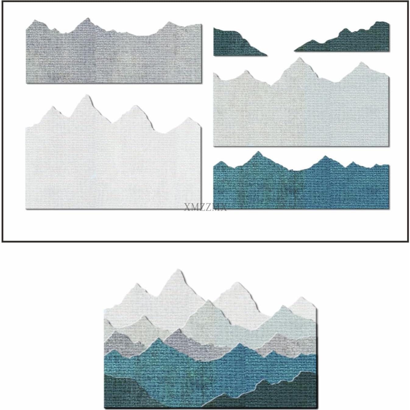 Troqueles de Corte de Metal XMZZMX para Scrapbooking 10.9x14.2cm