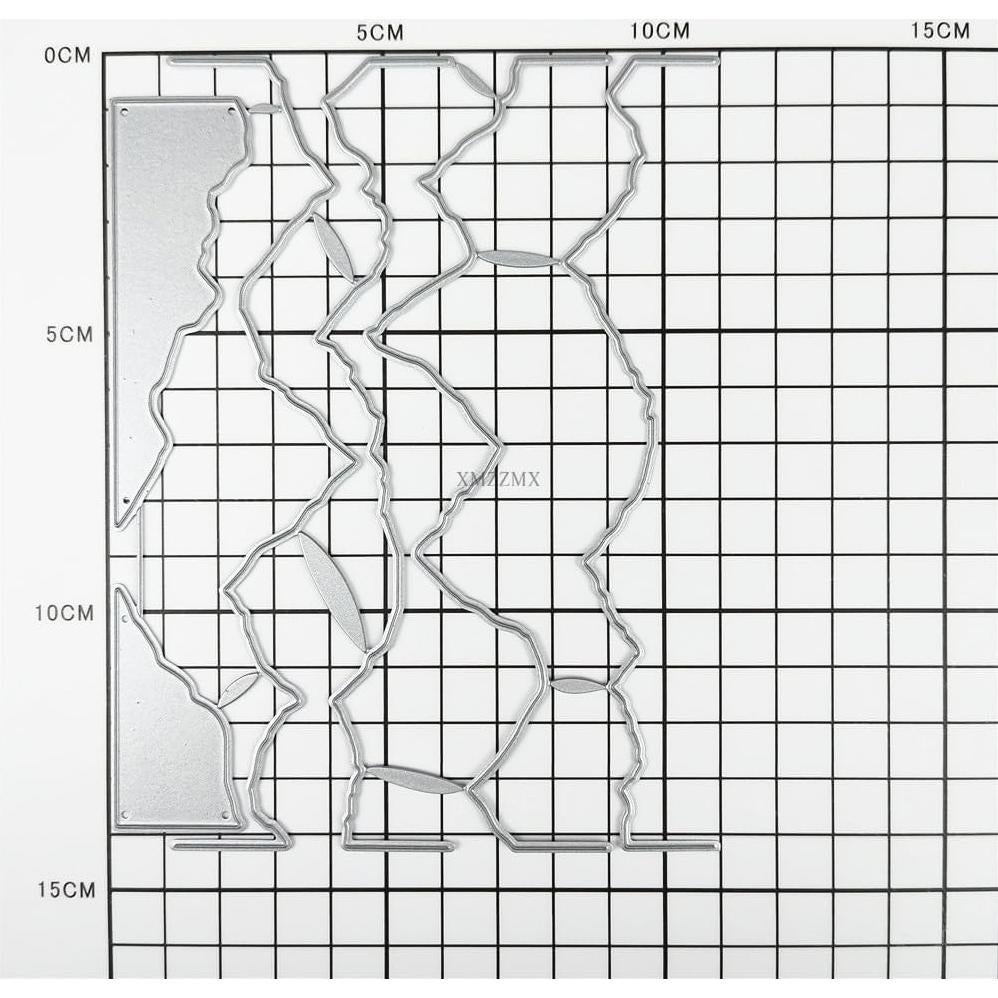 Troqueles de Corte de Metal XMZZMX para Scrapbooking 10.9x14.2cm