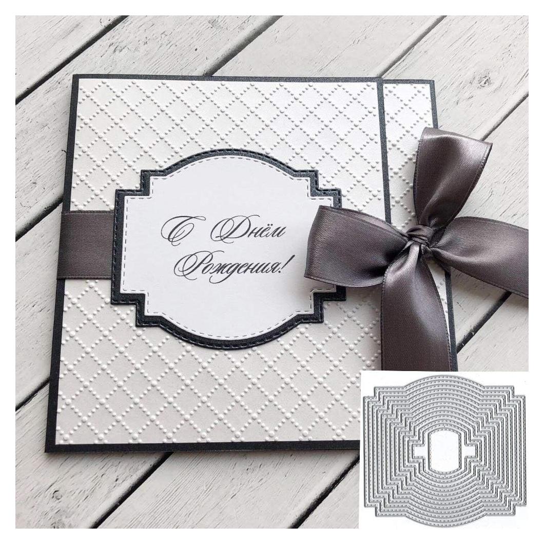 Troqueles de Corte de Metal Adies 13 Piezas para Scrapbooking