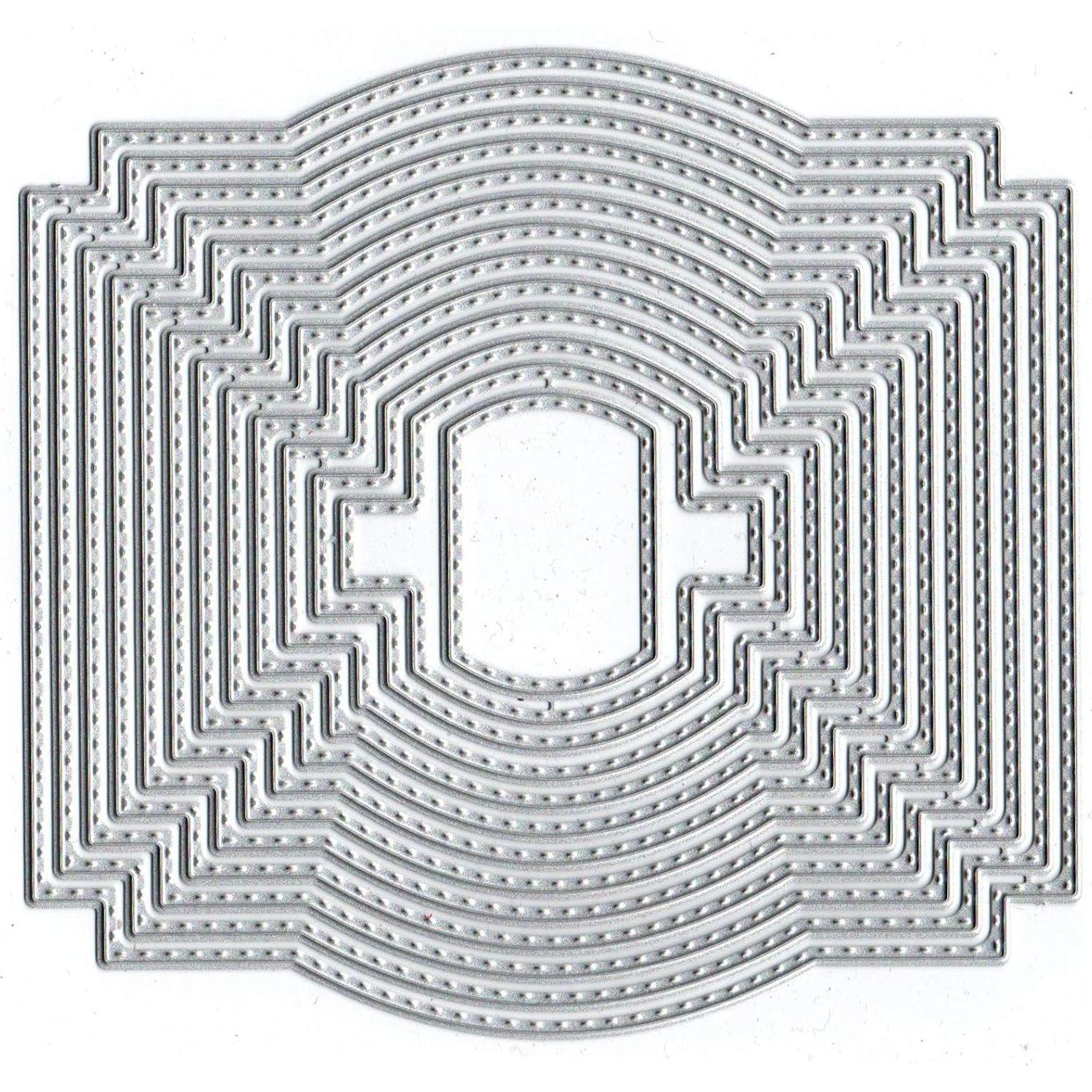 Troqueles de Corte de Metal Adies 13 Piezas para Scrapbooking