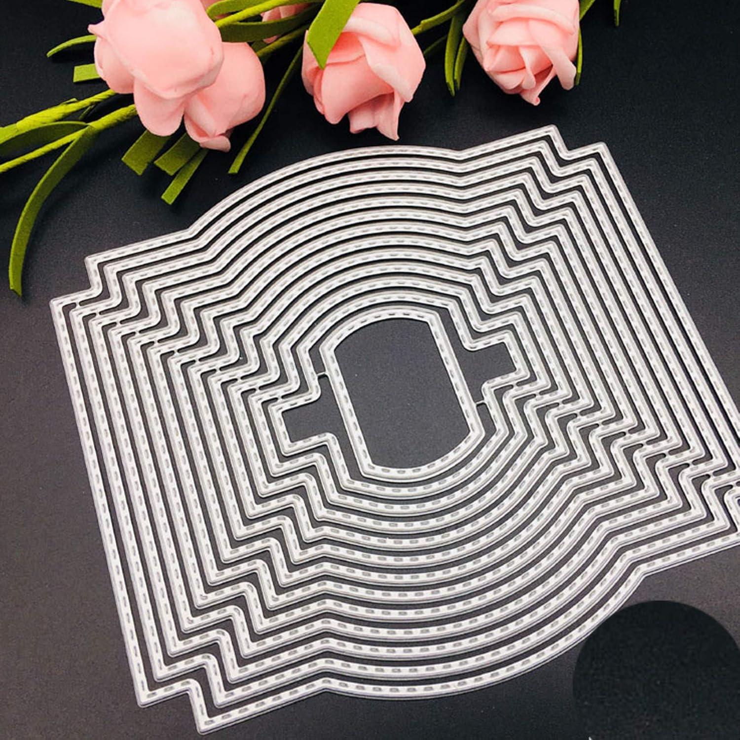 Troqueles de Corte de Metal Adies 13 Piezas para Scrapbooking