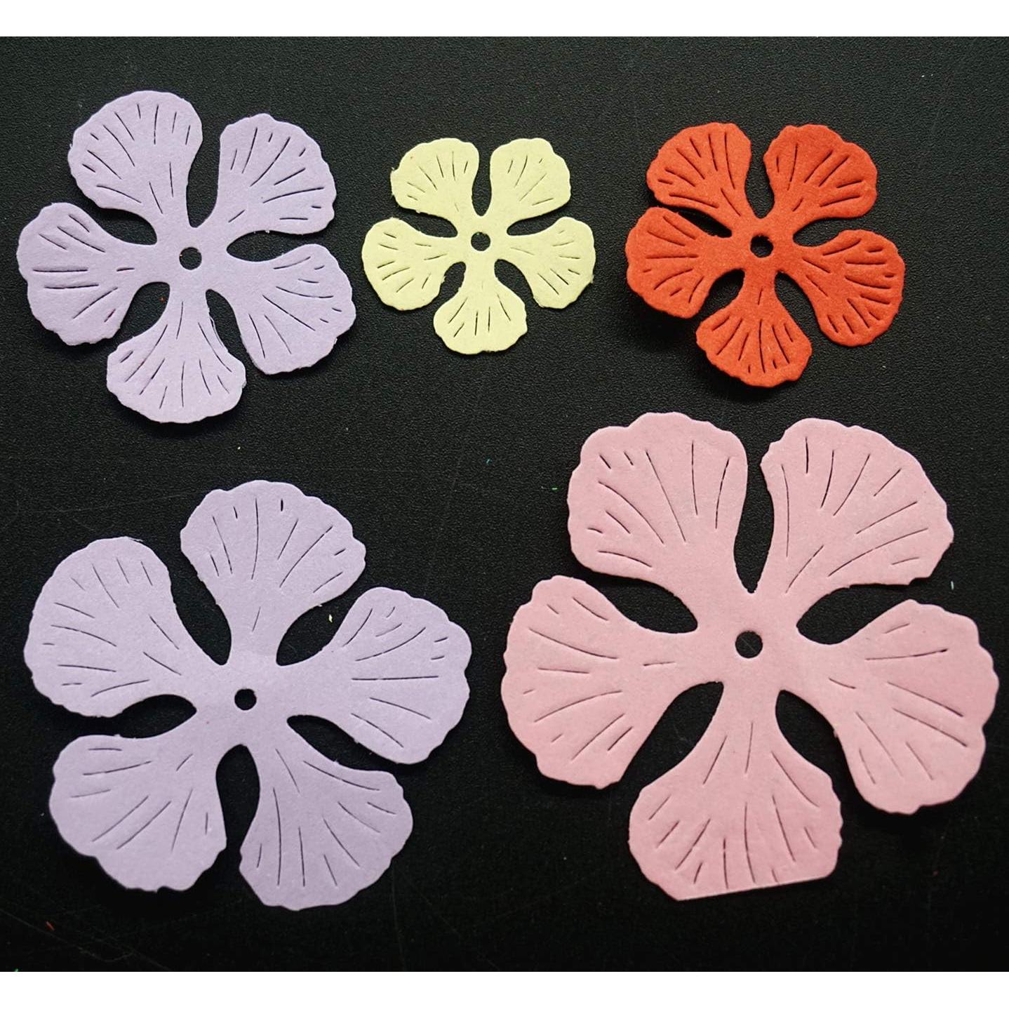 Troqueles de Corte de Metal Belamour 9 Flores y 2 Hojas