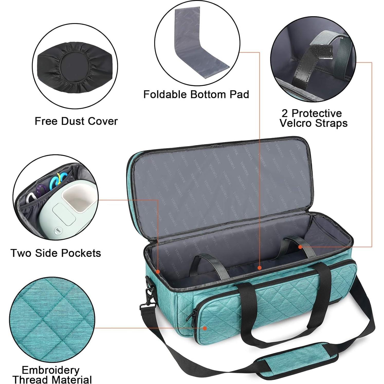 Funda YOREPEK para Cricut Maker 4 y Explore 4, Verde