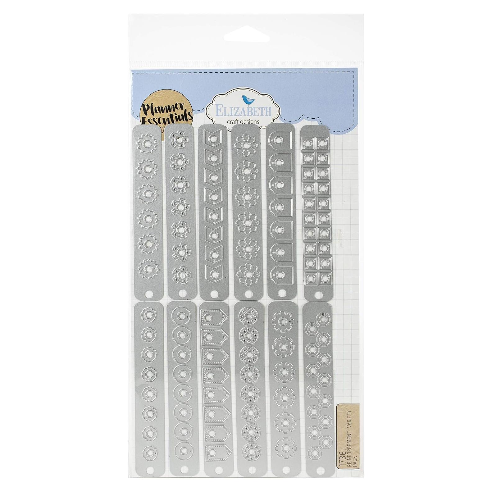 Troquel Decorativo Elizabeth Craft para Planificador - 12 Piezas