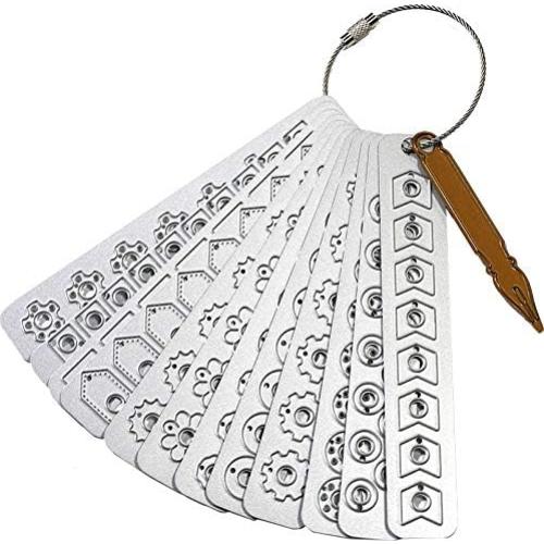 Troquel Decorativo Elizabeth Craft para Planificador - 12 Piezas