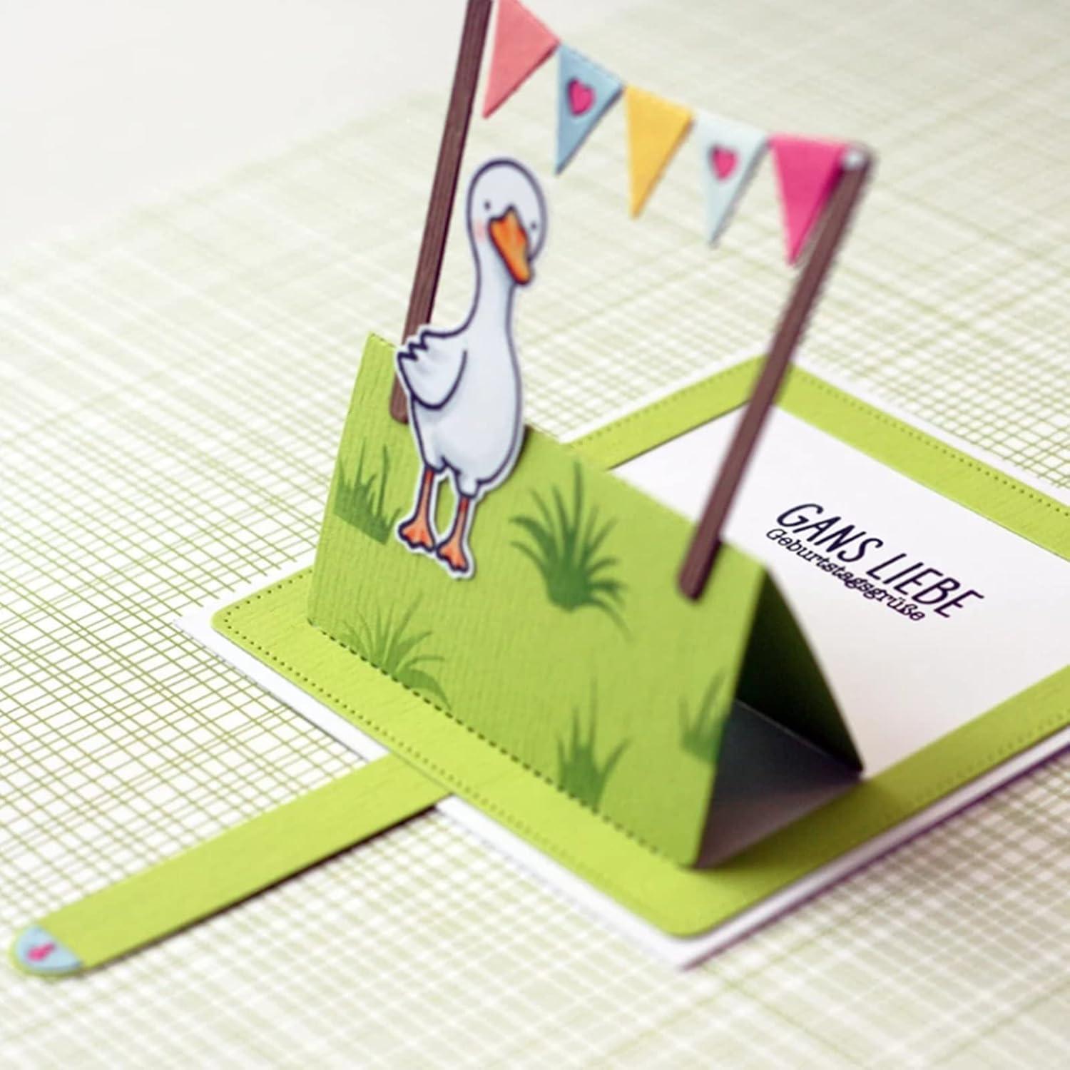 Troquel de Corte de Metal Hina 30x10 cm para Scrapbooking