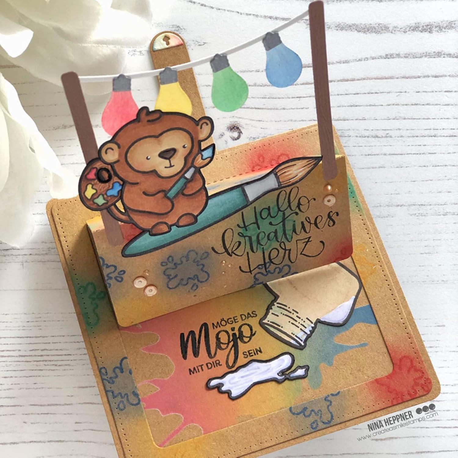 Troquel de Corte de Metal Hina 30x10 cm para Scrapbooking