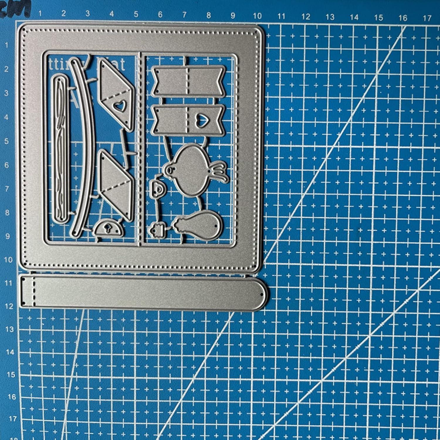 Troquel de Corte de Metal Hina 30x10 cm para Scrapbooking