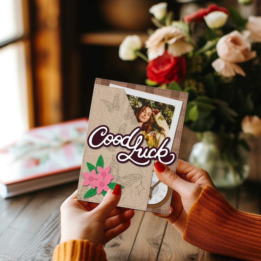 Cortes de Metal para Scrapbooking MAYJOYDIY - Palabras de Bendición