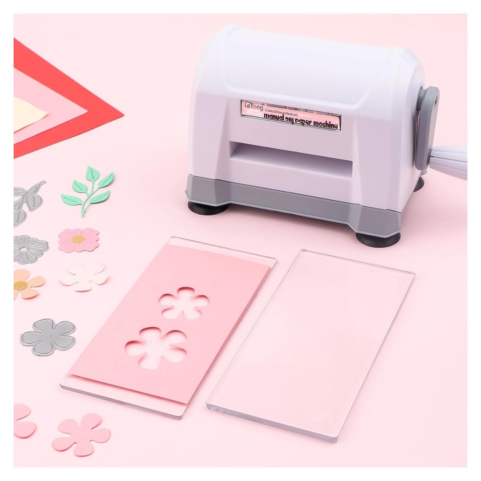 Mini Máquina de Corte y Embossing BAOFALI 15.3x12x9.5 cm