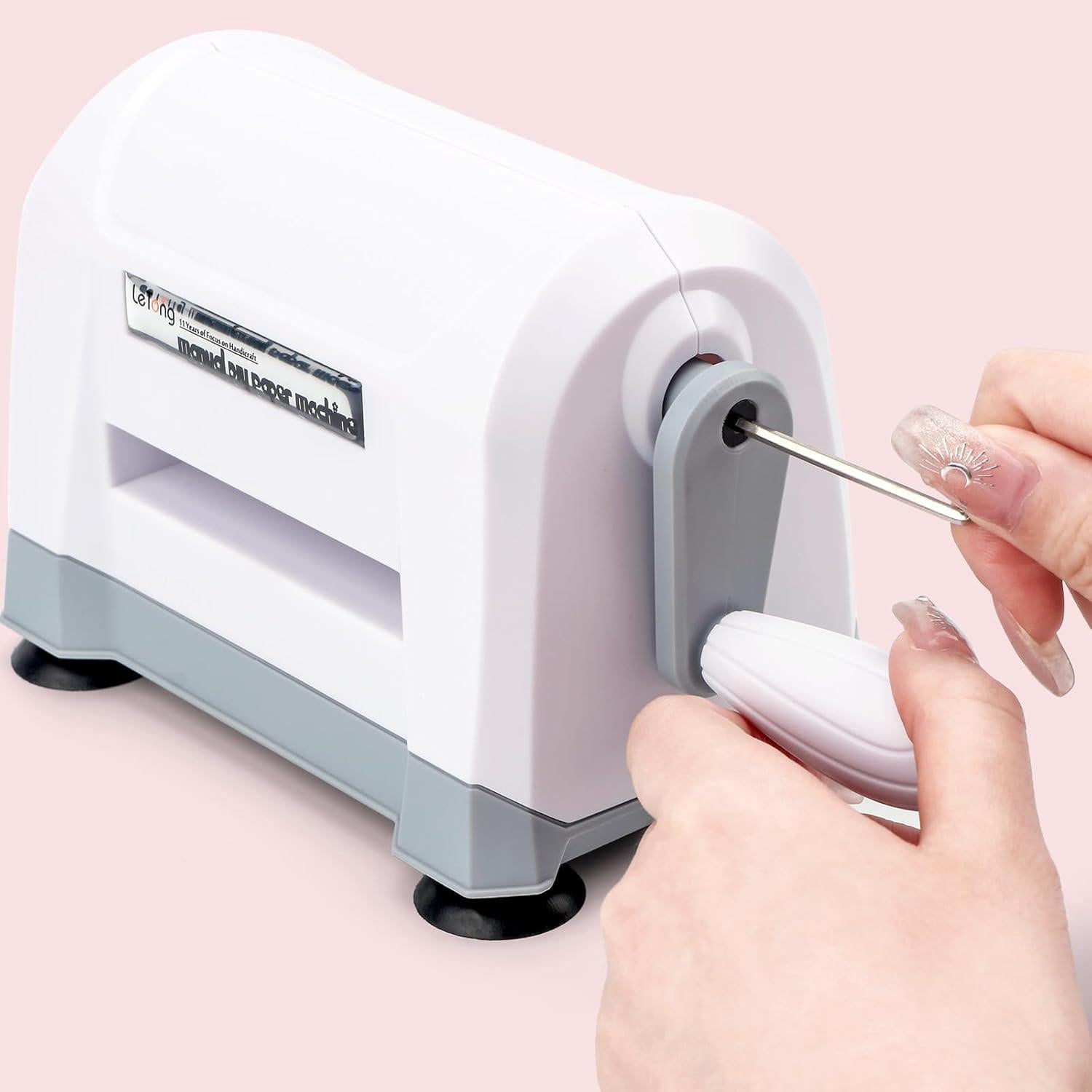 Mini Máquina de Corte y Embossing BAOFALI 15.3x12x9.5 cm