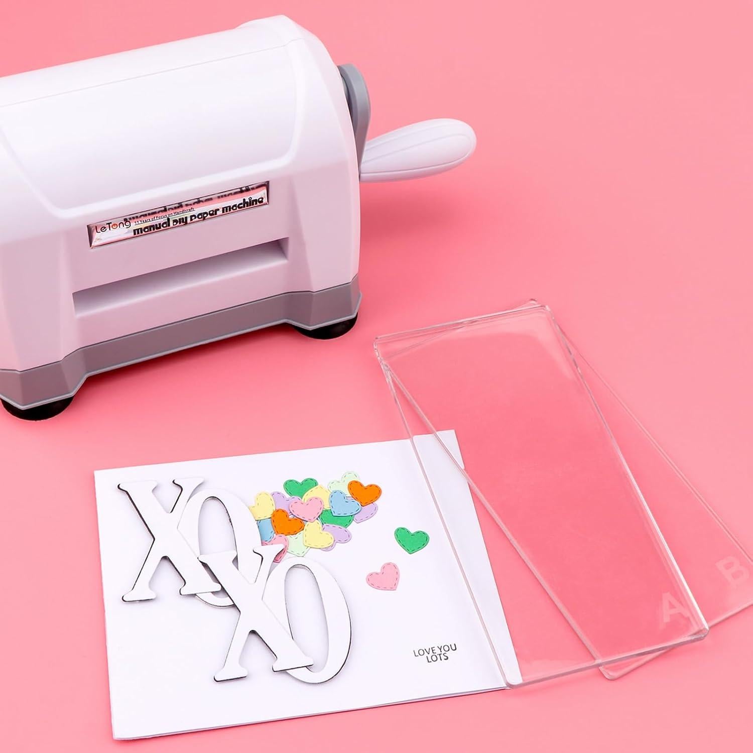 Mini Máquina de Corte y Embossing BAOFALI 15.3x12x9.5 cm