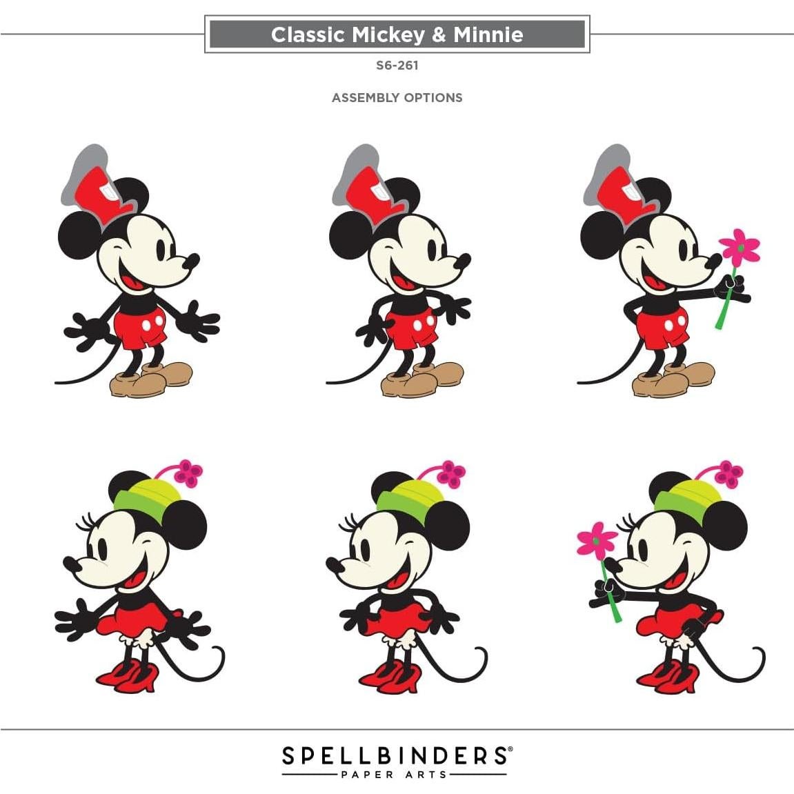 Troqueles de Corte Spellbinders Steamboat Willie - 29 Piezas