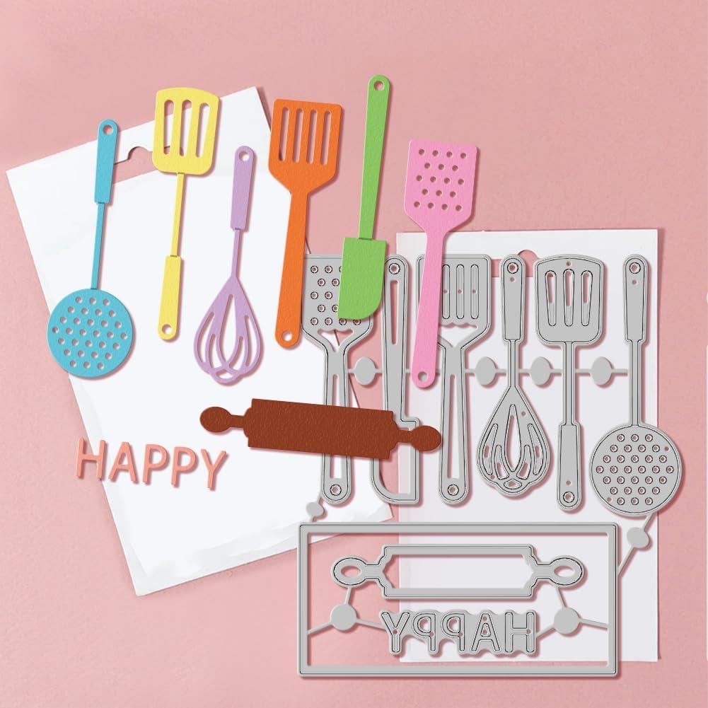 Troquel 3D GLOBLELAND Bolsa de Aperitivos del Delantal DIY