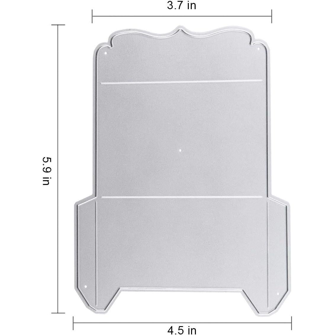 Troqueles de Sobre LANGFON para Scrapbooking 11.43x14.99 cm