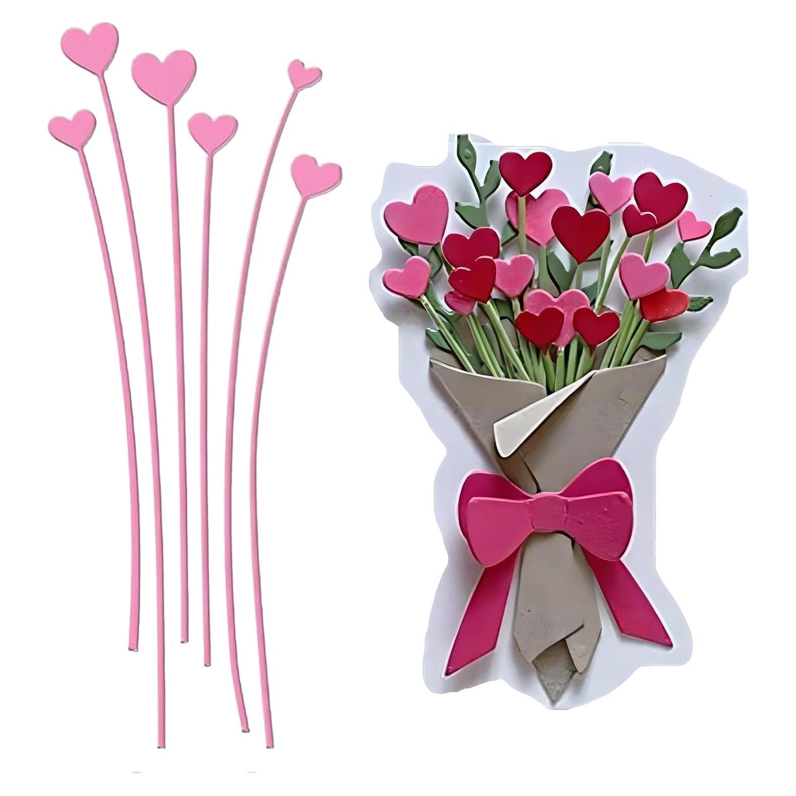 Troquel de Metal Corazón CYFUN para Scrapbooking 30.48cm