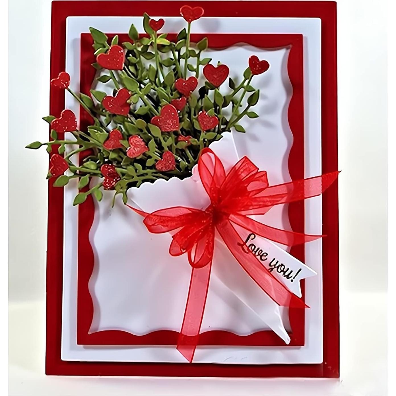 Troquel de Metal Corazón CYFUN para Scrapbooking 30.48cm