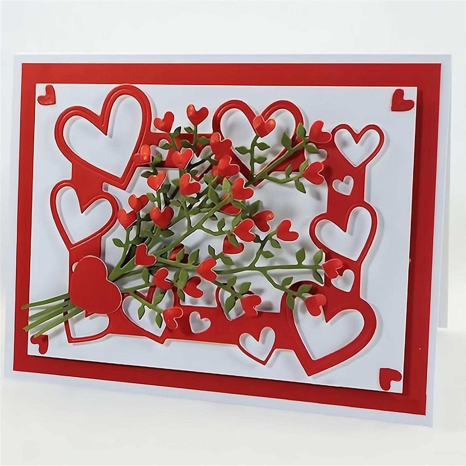 Troquel de Metal Corazón CYFUN para Scrapbooking 30.48cm