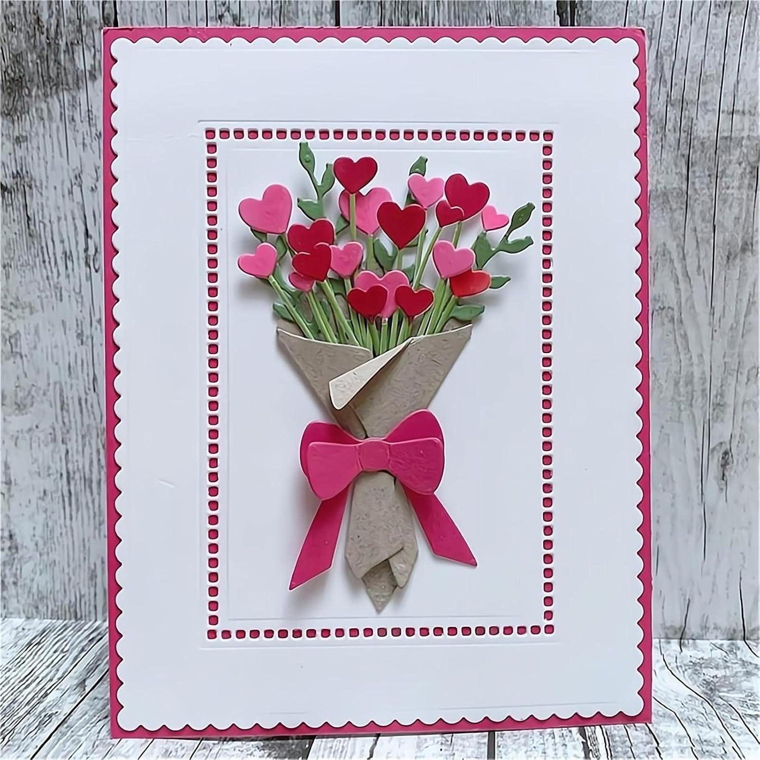 Troquel de Metal Corazón CYFUN para Scrapbooking 30.48cm