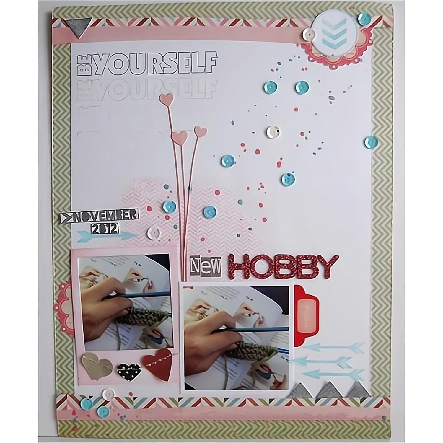 Troquel de Metal Corazón CYFUN para Scrapbooking 30.48cm