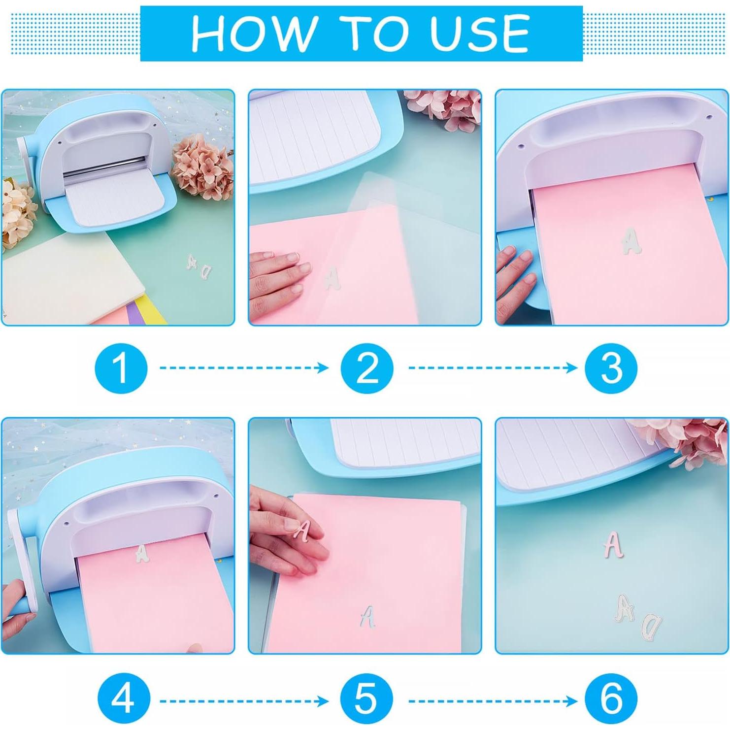 Troqueles de Letras y Números INFUNLY 71pcs para Scrapbooking